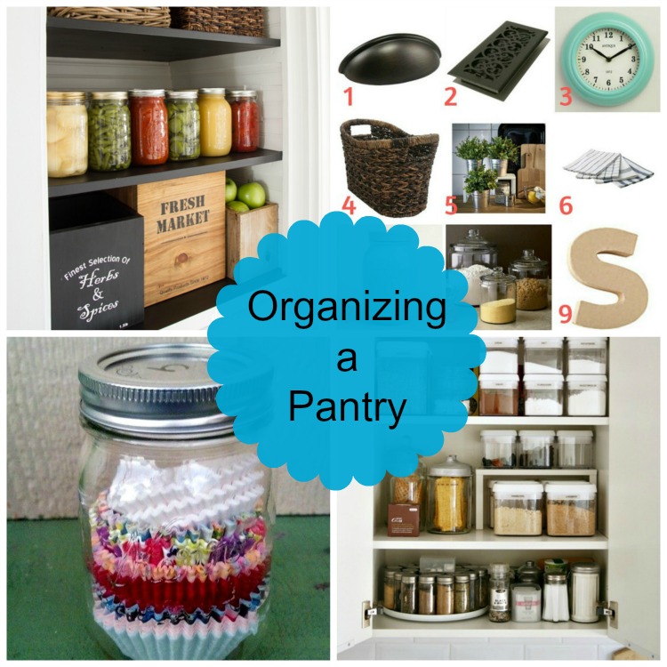 Great tips for organizing a pantry!