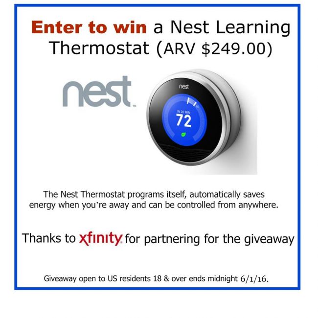 Nest Learning Thermostat Giveaway