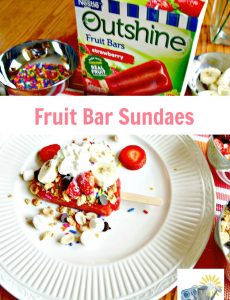 Fruit bar sundaes are a refreshing alternative to ice cream sundaes