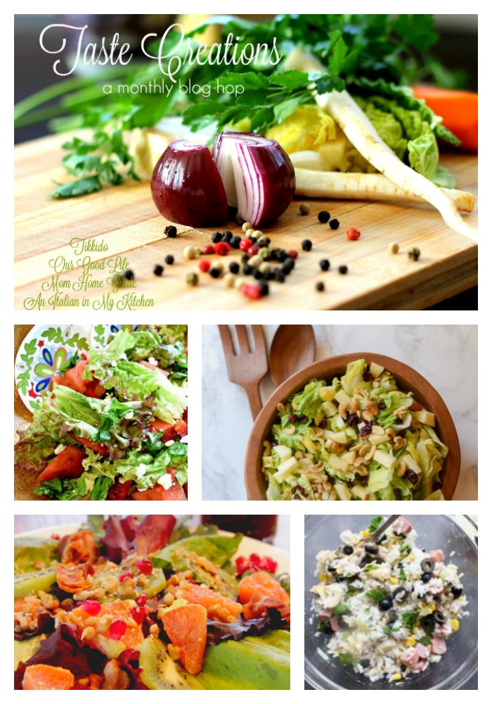 June Taste Creations salad recipes blog hop