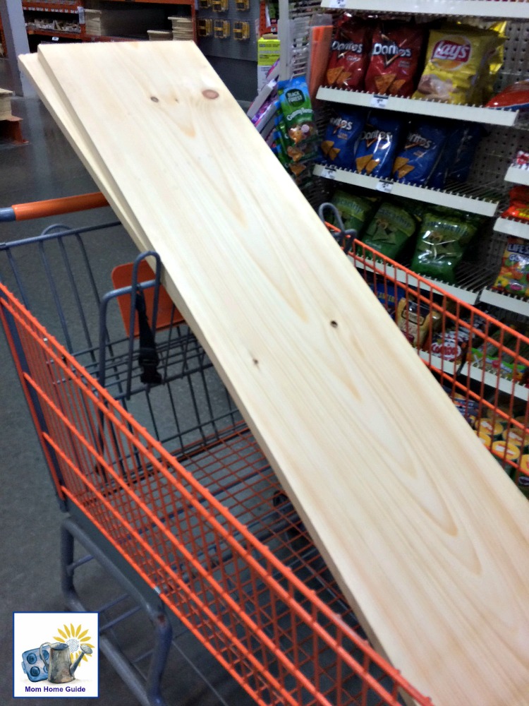 Buying wood for wood and cinder block bench