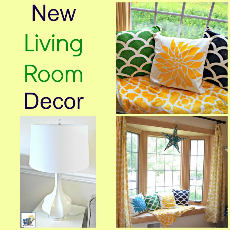 Fun items for a bright and sunny living room