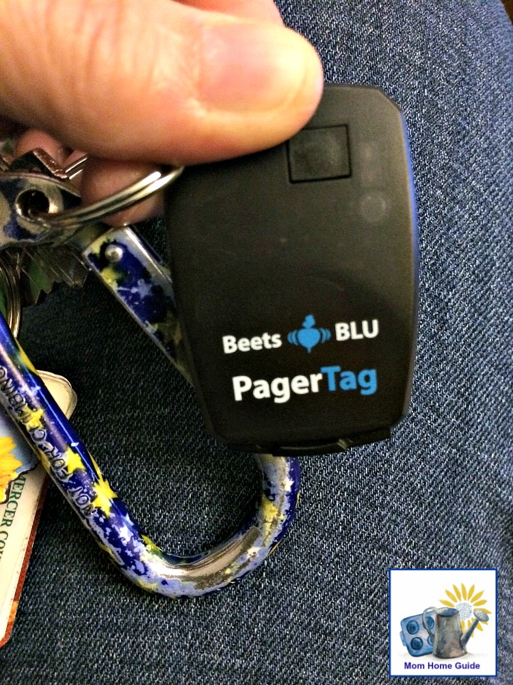 Beets Blu Pager Tag helps me keep track of my keys -- and my cell phone