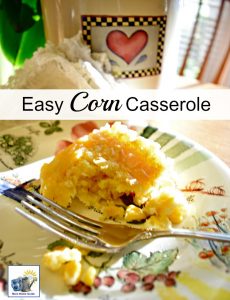Easy corn casserole -- this casserole is inexpensive and simple to make, but it is so delicious!