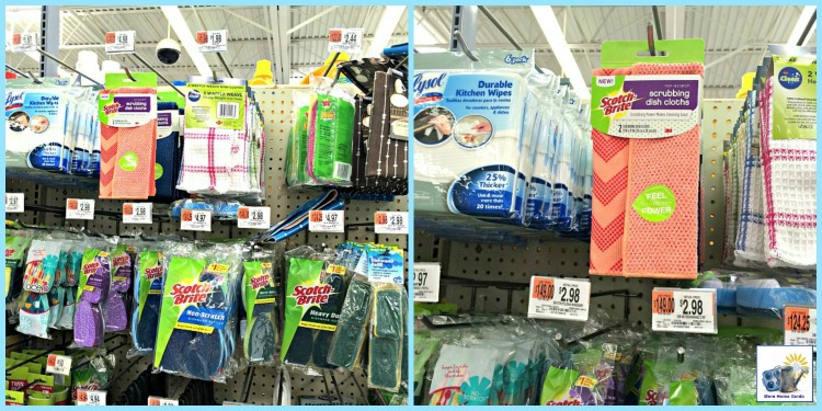 Scotch Brite Scrubbing Cloths at Walmart