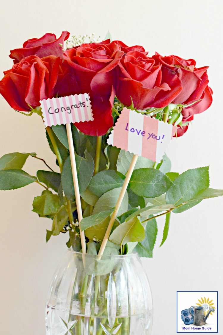 Everyday celebrations with red roses