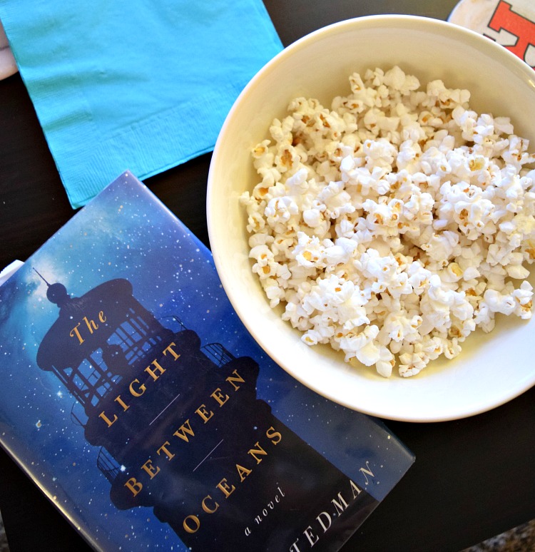I might have to sneak in some Weight Watchers popcorn when we go see the "The Light Between Oceans" movie this week!