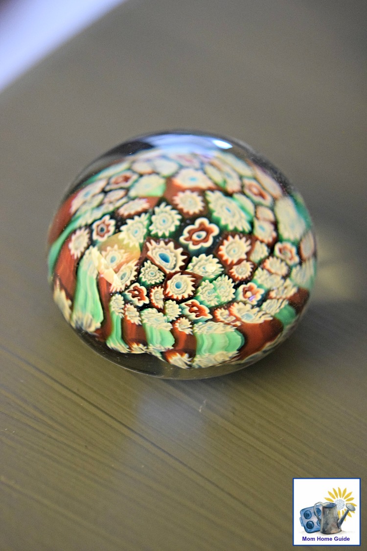 Murano glass paperweight