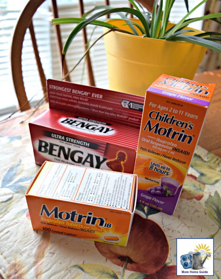 BENGAY MOTRIN IB and Children's MOTRIN