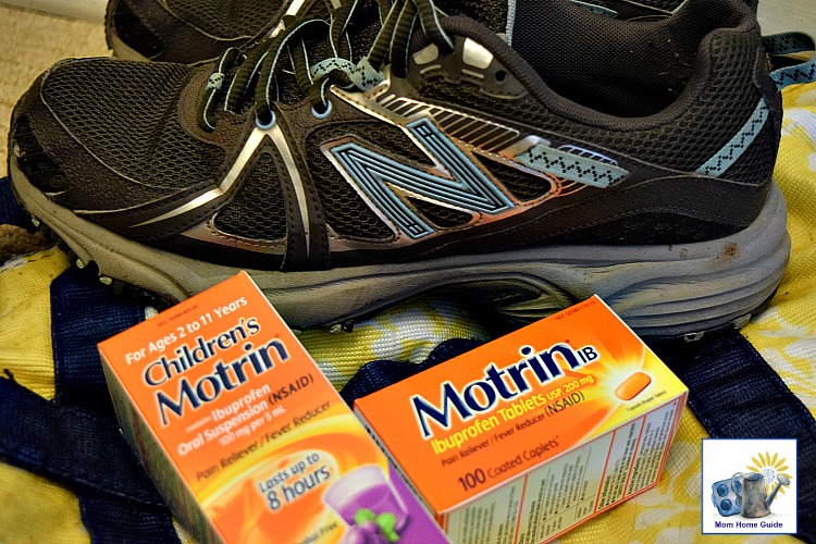 When my kids have a cross country meet, I pack a pair of sneakers for myself, and pain relievers for them and pain relievers for me.