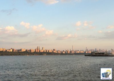 New York City skyline from Edgewater, NJ