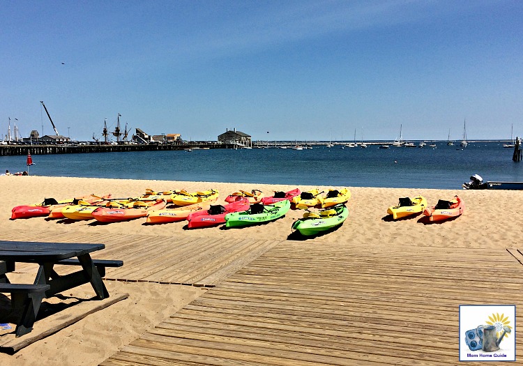 Kayaks in Provincetown, Mass.