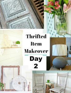 Day 2 of the Thrifted Item Makeover Blog Hop