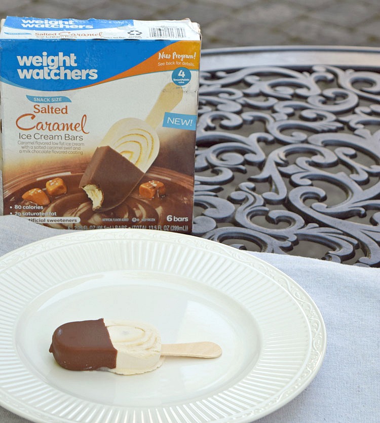 Weight Watchers Salted Caramel Ice Cream Bars