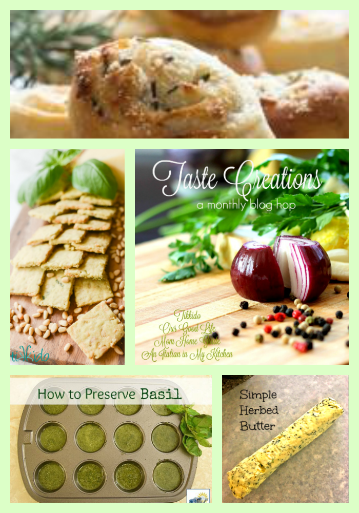Taste Creations Blog Ho: a collection of herb recipes