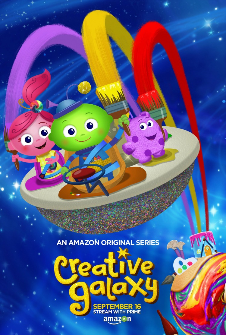 Season 2 of Amazon's original series, Creative Galaxy, airs on Friday September 16