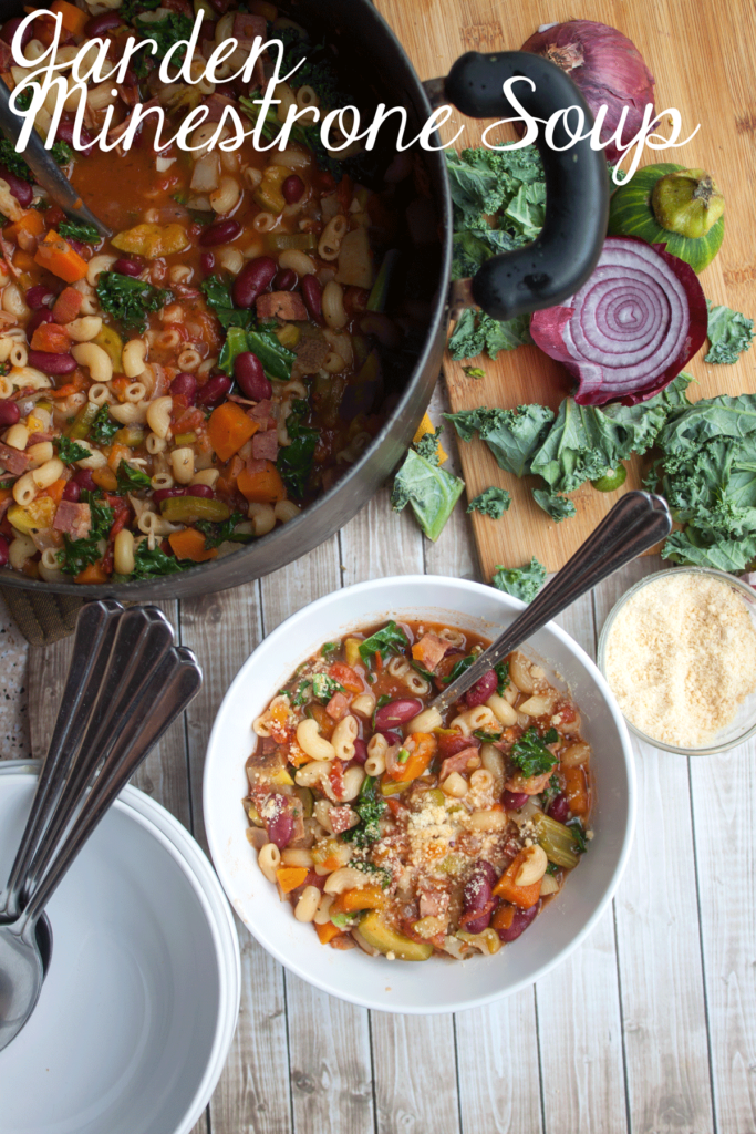 Garden Minestrone Soup by Emily of Nap Time Creations