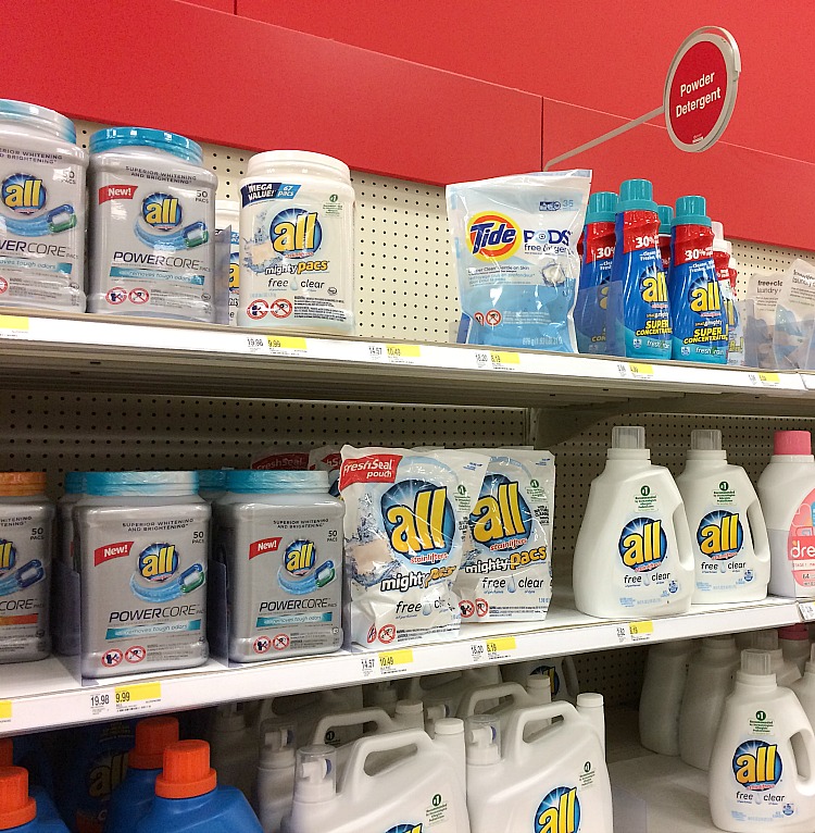 all® free clear detergent at Target