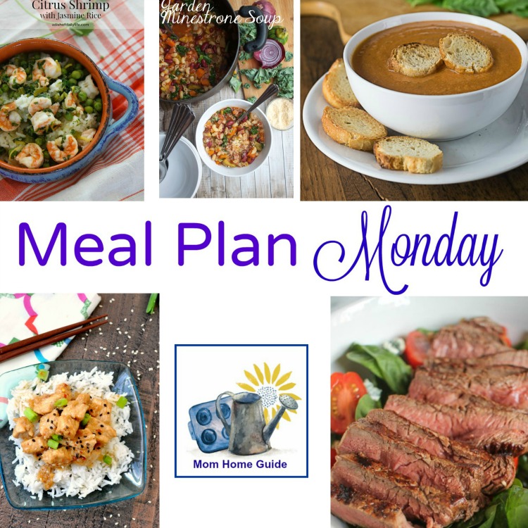 Meal Plan Monday -- 5 recipes for weeknight dinners from recipe bloggers