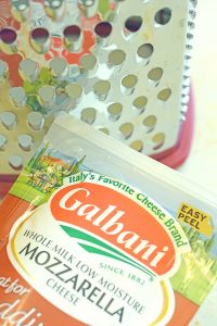 Galbani mozzarella cheese for shredding