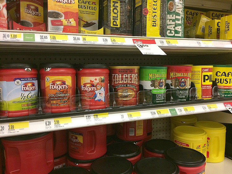Folgers coffee at Target