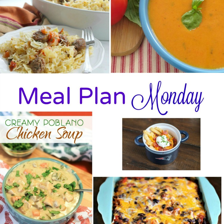 Meal Plan Monday -- 5 easy recipes for weeknight dinners!