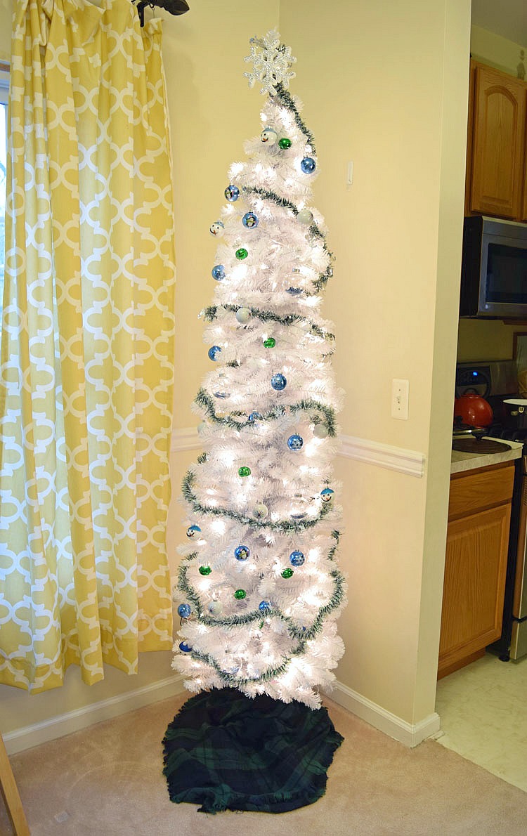 White Christmas tree from Treetopia.com