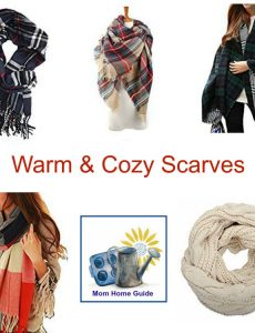 Warm and cozy scarves for fall and winter
