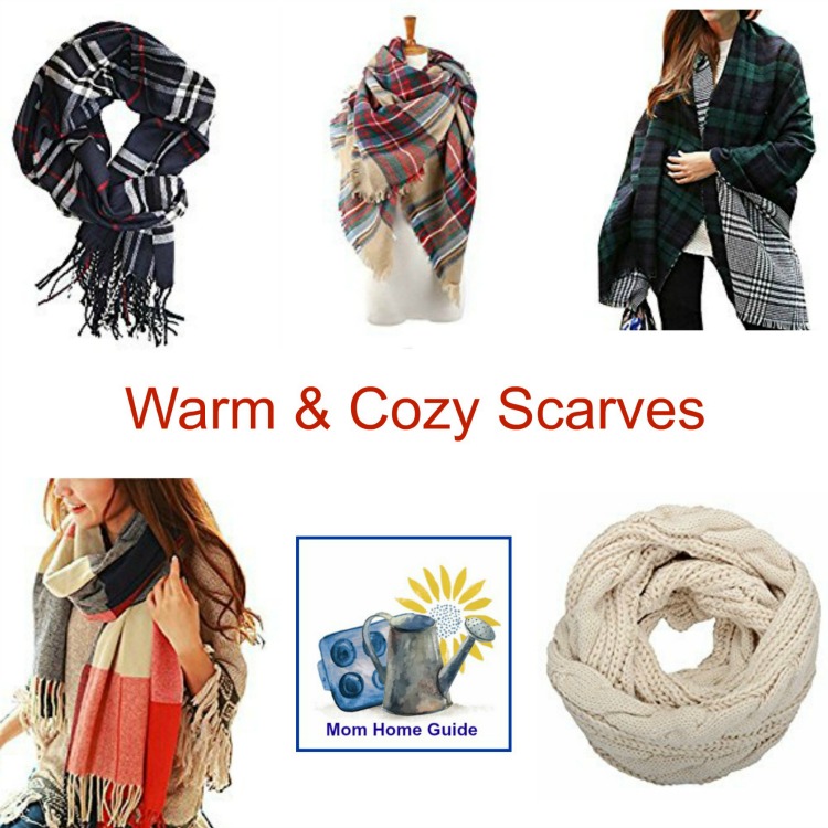 Warm and cozy scarves for fall and winter