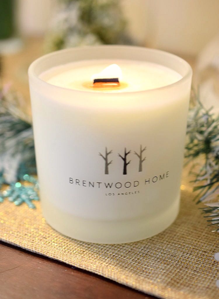 All Natural Soy Candle from Brentwood Home