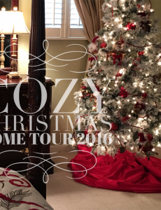 Cozy Christmas Home Tour 2016 - blog hop