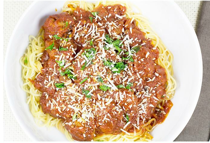 easy spaghetti and meatballs