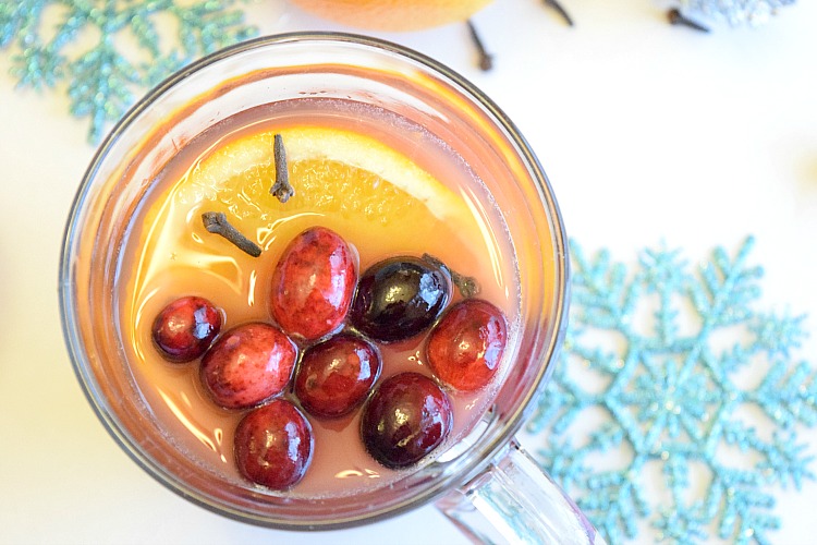 hot cranberry orange punch recipe