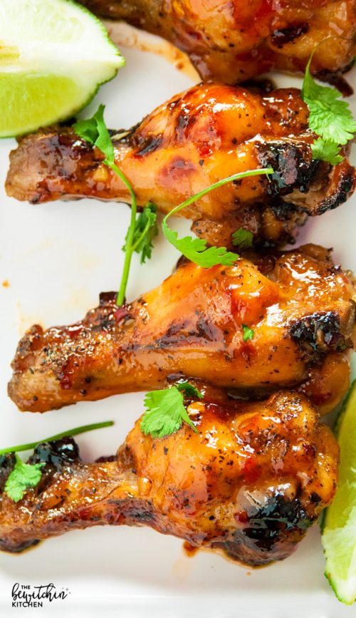 spicy Thai chicken wings