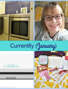 January Currently post for Mom Home Guide