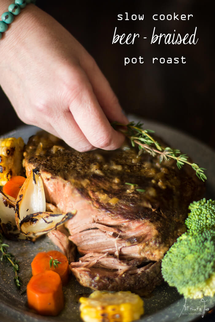 beer braised pot roast
