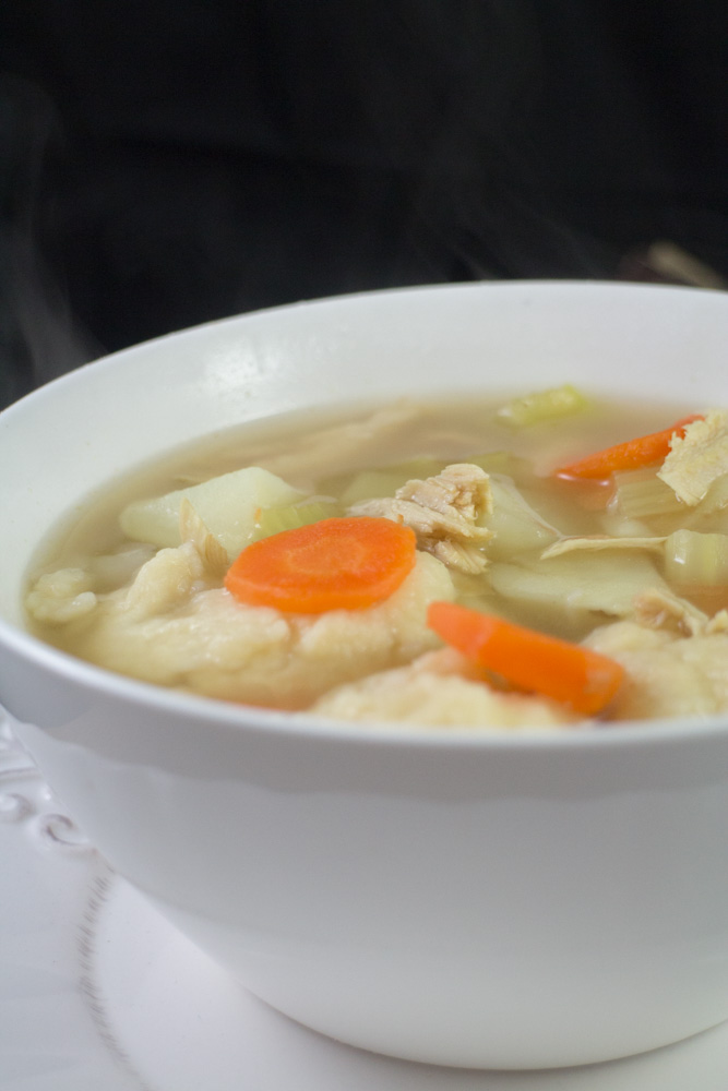 homemade chicken dumpling soup recipe