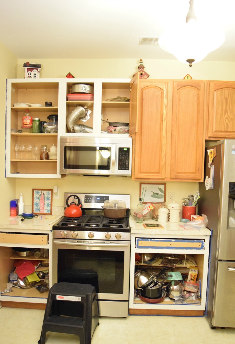 My Painted Kitchen Cabinets A Year Later