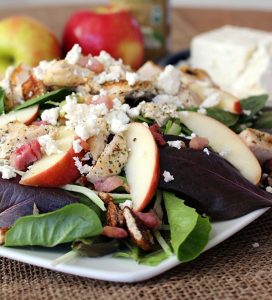 chicken apple feta salad recipe