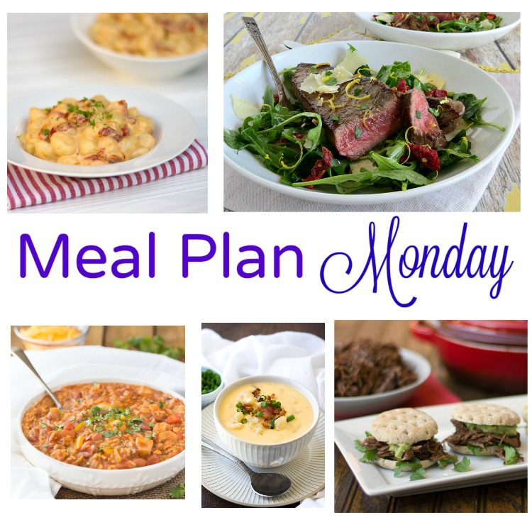 Meal Plan Monday -- five recipes for delicious weeknight meals