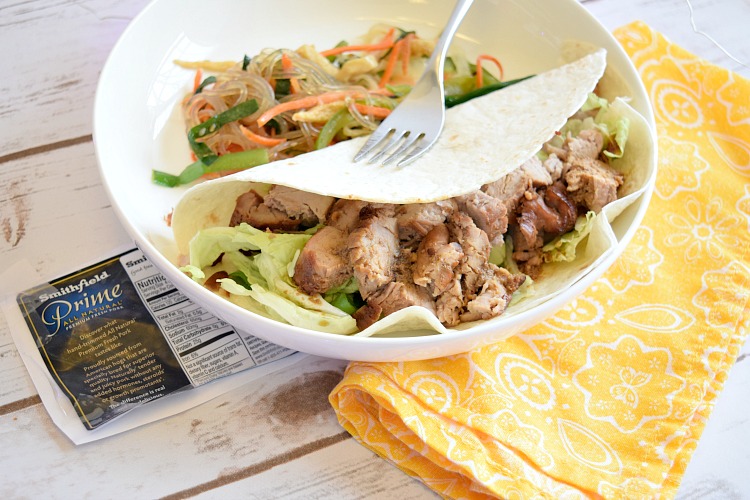 recipe for Korean pork tacos and Asian cabbage slaw