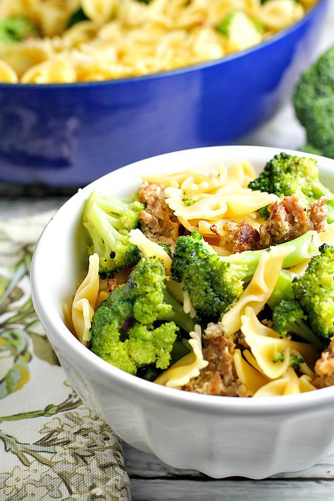 sausage broccoli pasta recipe