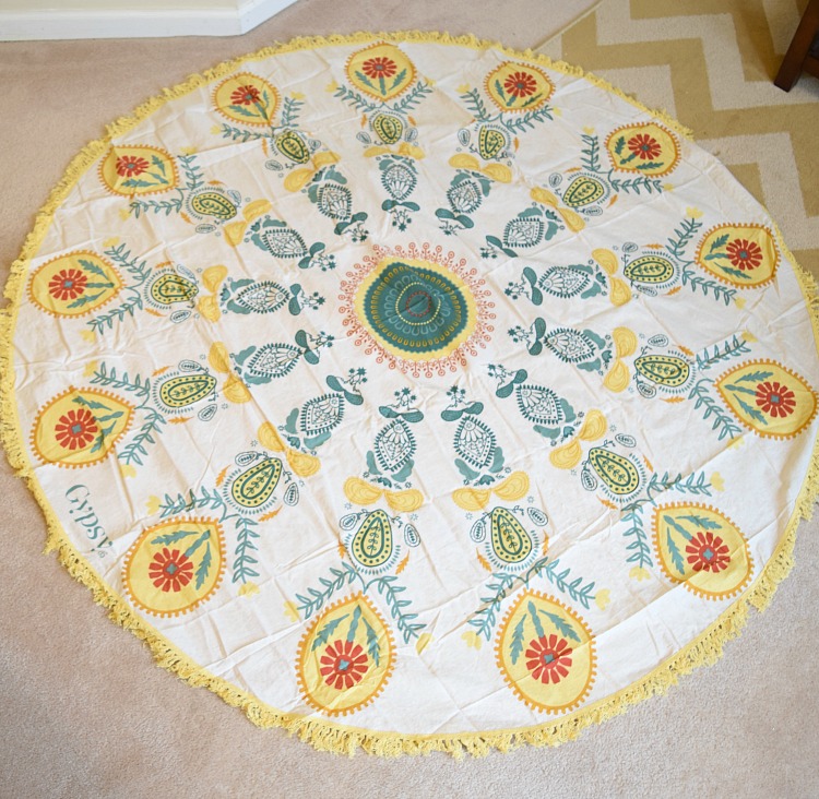 Gypsy 05 roundie beach blanket