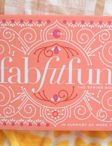 Spring FabFitFun subscription box