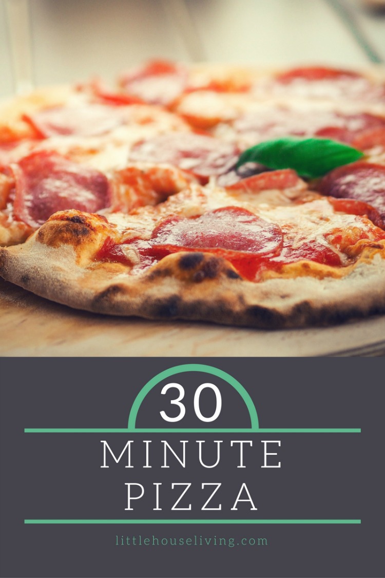 30 minute pizza recipe