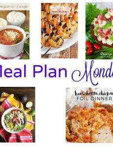 meal plan monday -- five quick recipes for weeknight meals