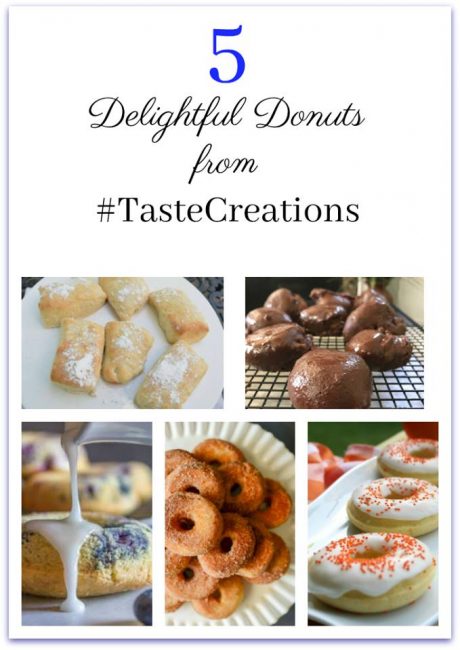 5 donut recipes, Taste Creations blog hop