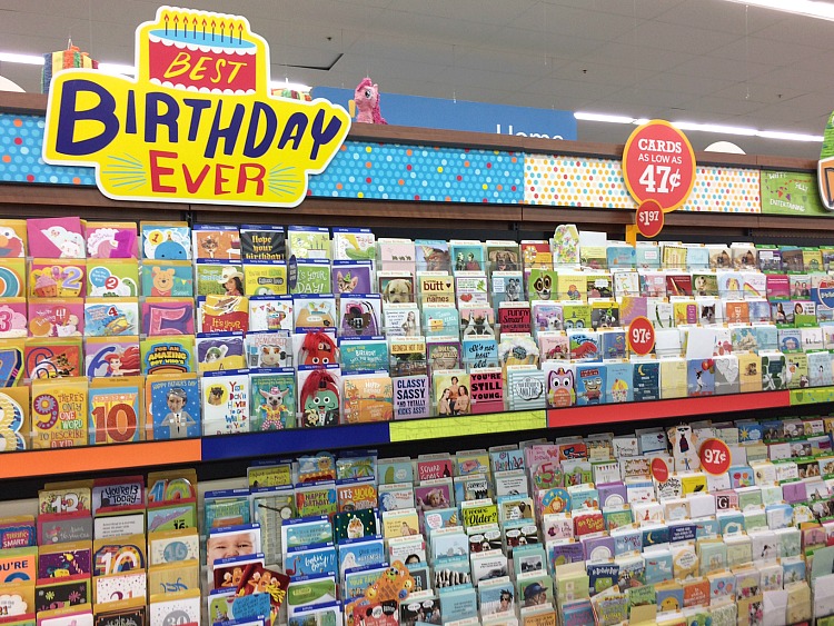 American Greetings cards at Walmart