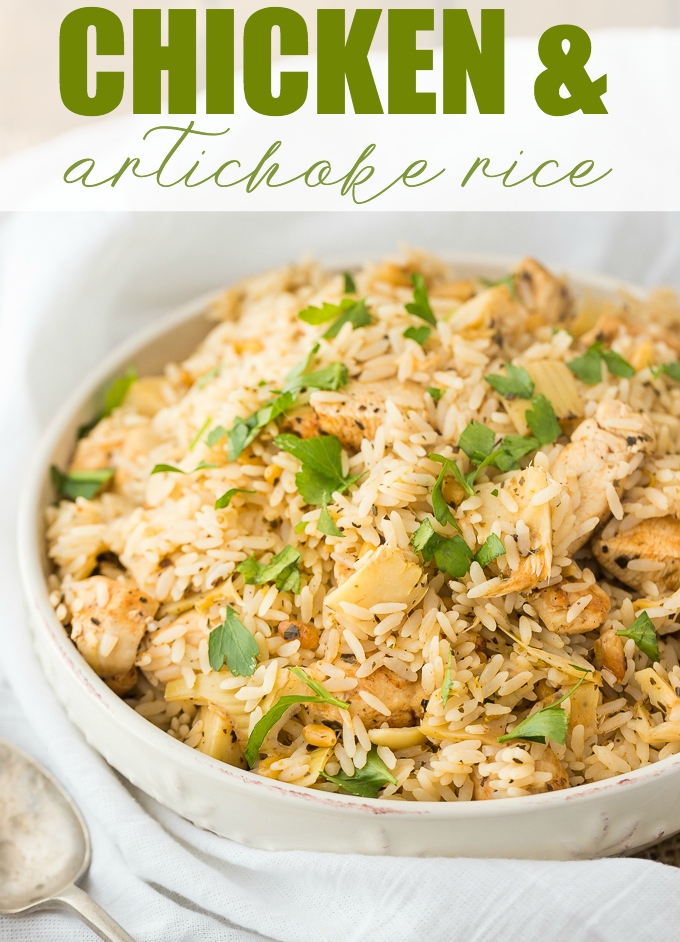 chicken and artichoke rice recipe