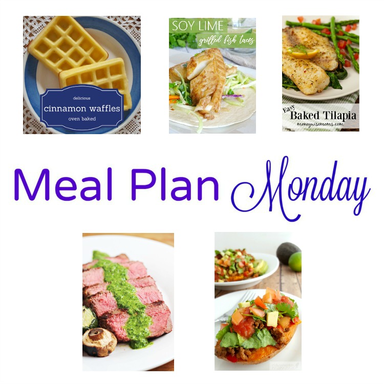 Meal Plan Monday, a collection of five recipesfor delicious weeknight meals